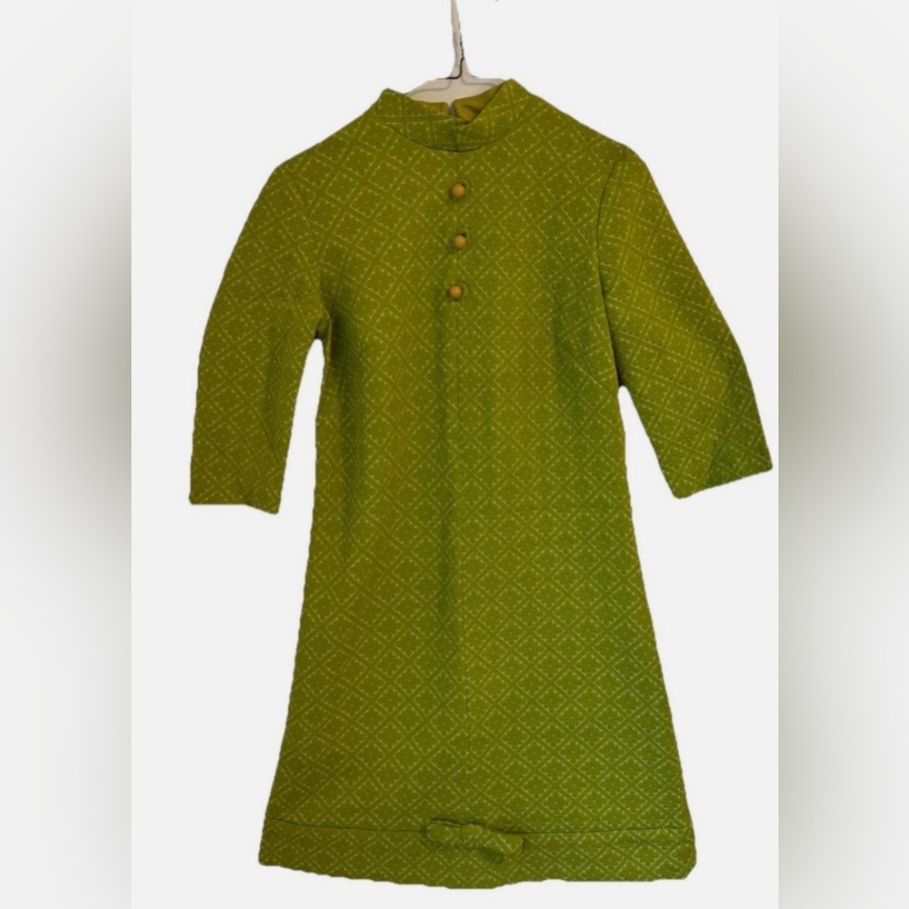 1970s ILGWU Union Made Mod Dress
